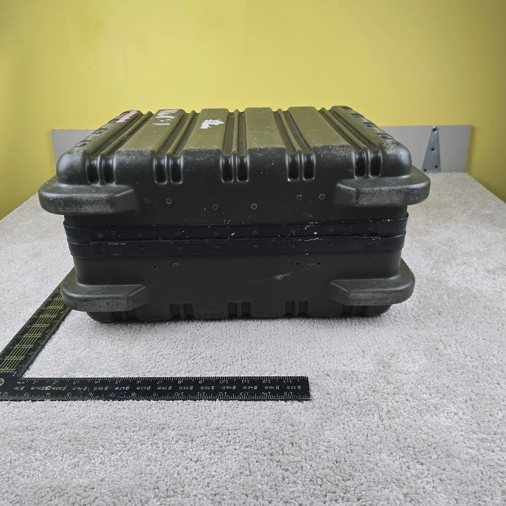 Jensen Tool Case Olive Drab Hard Shell Heavy Duty Field Service Kit Case